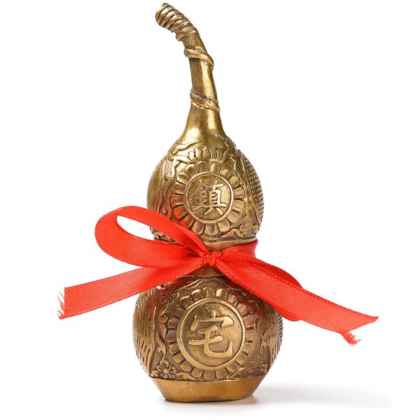 Feng Shui Wu Lou Brass Statue