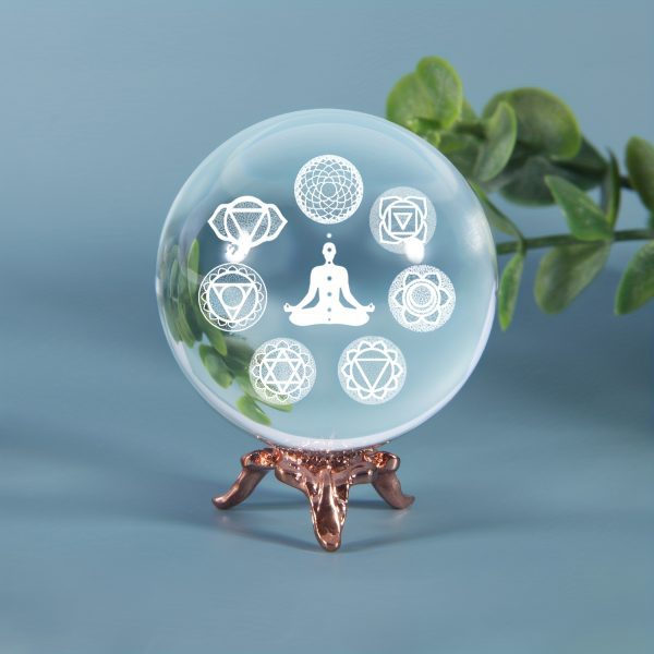 Seven Chakra Feng Shui Crystal Ball Seven Chakra Feng Shui Crystal Ball
