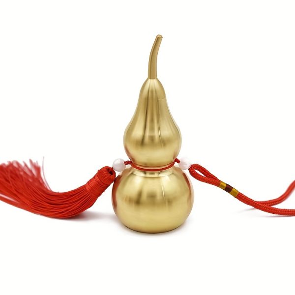 Good Luck Wu Lou Gourd Hanging Decoration with Tassel Good Luck Wu Lou Gourd Hanging Decoration with Tassel