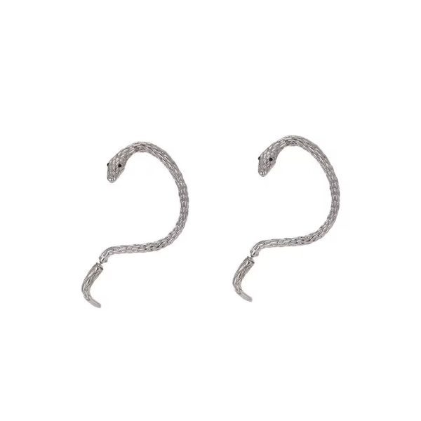 Snake Earring Silver